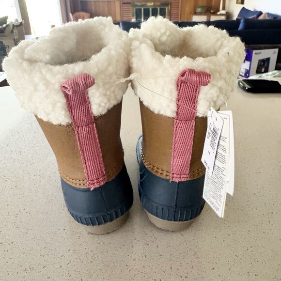 Gap BabyGap Toddler Sherpa Lined Thinsulate Boots (Size 7-8) - Picture 4 of 7